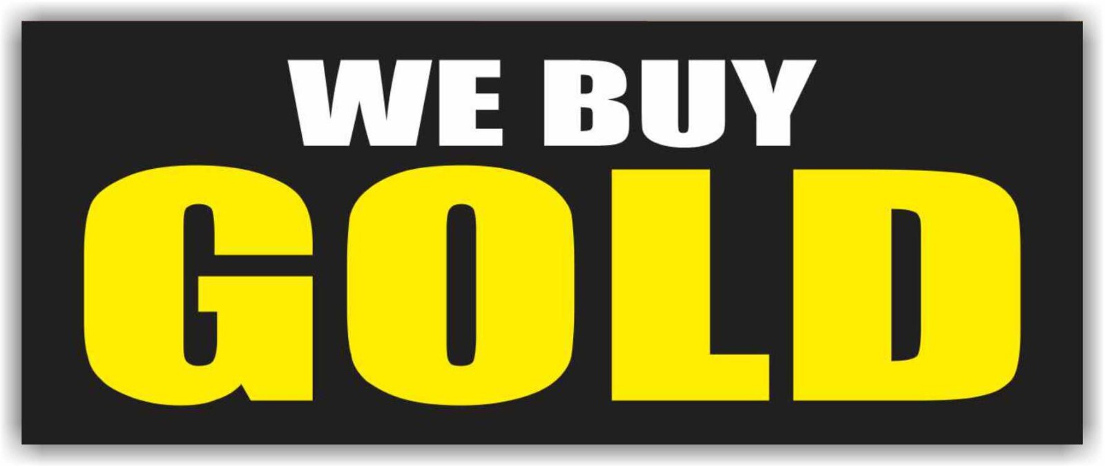 WE BUY GOLD Advertising Banner Vinyl Mesh Sign pawn shop cash Jewelry Silver