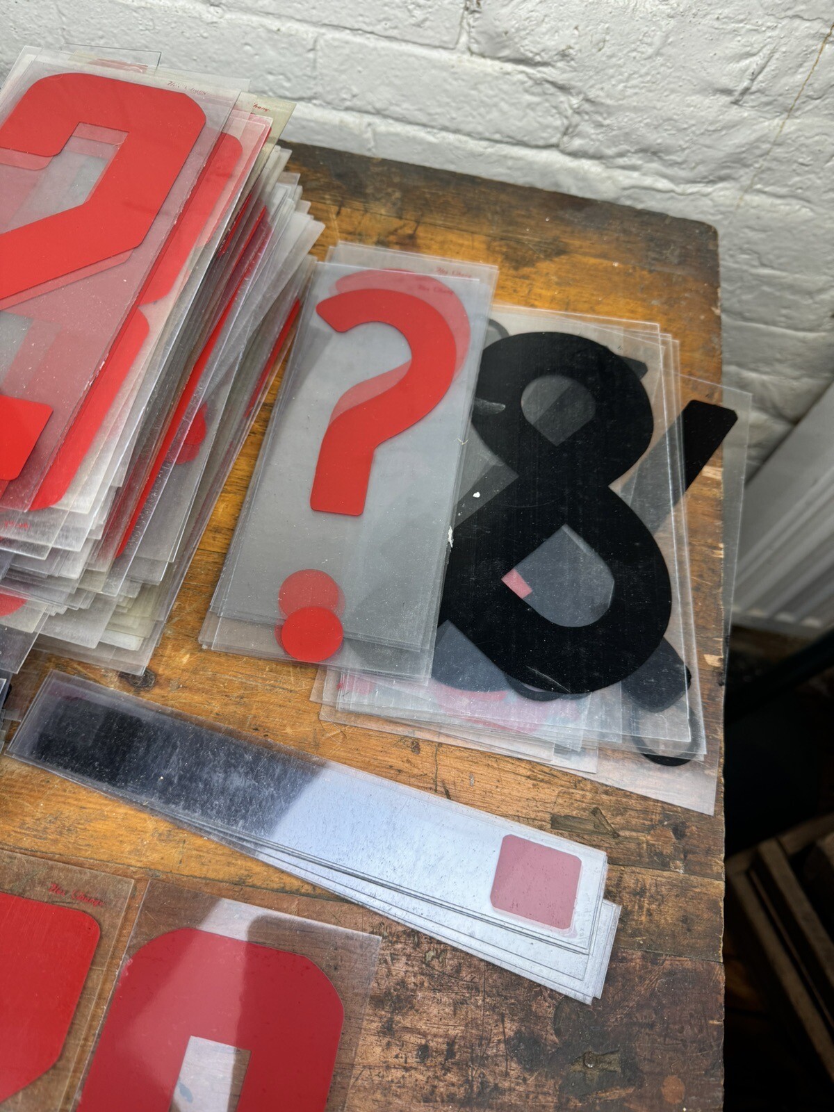 466 Flex Change LETTERS, NUMBERS, PUNCTUATION ~ 8 7/8&Prime;H, Sandwich Board, Cafe