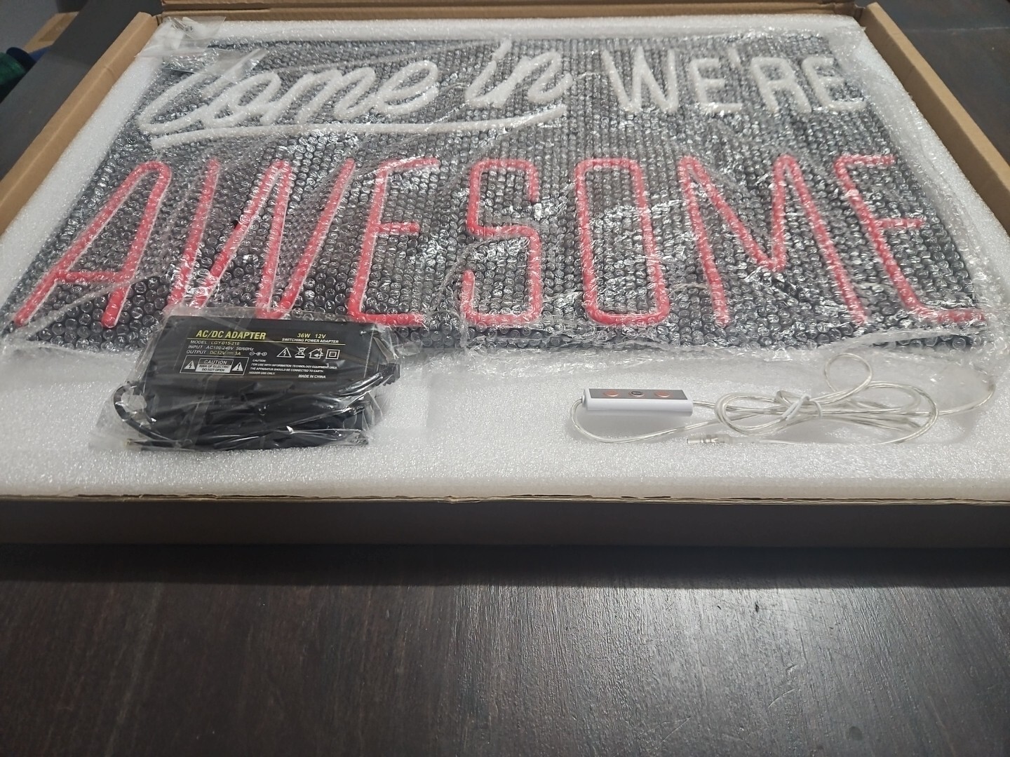 Come in were awesome neon sign 24&Prime;x15&Prime; New Open Sign For Retail Business