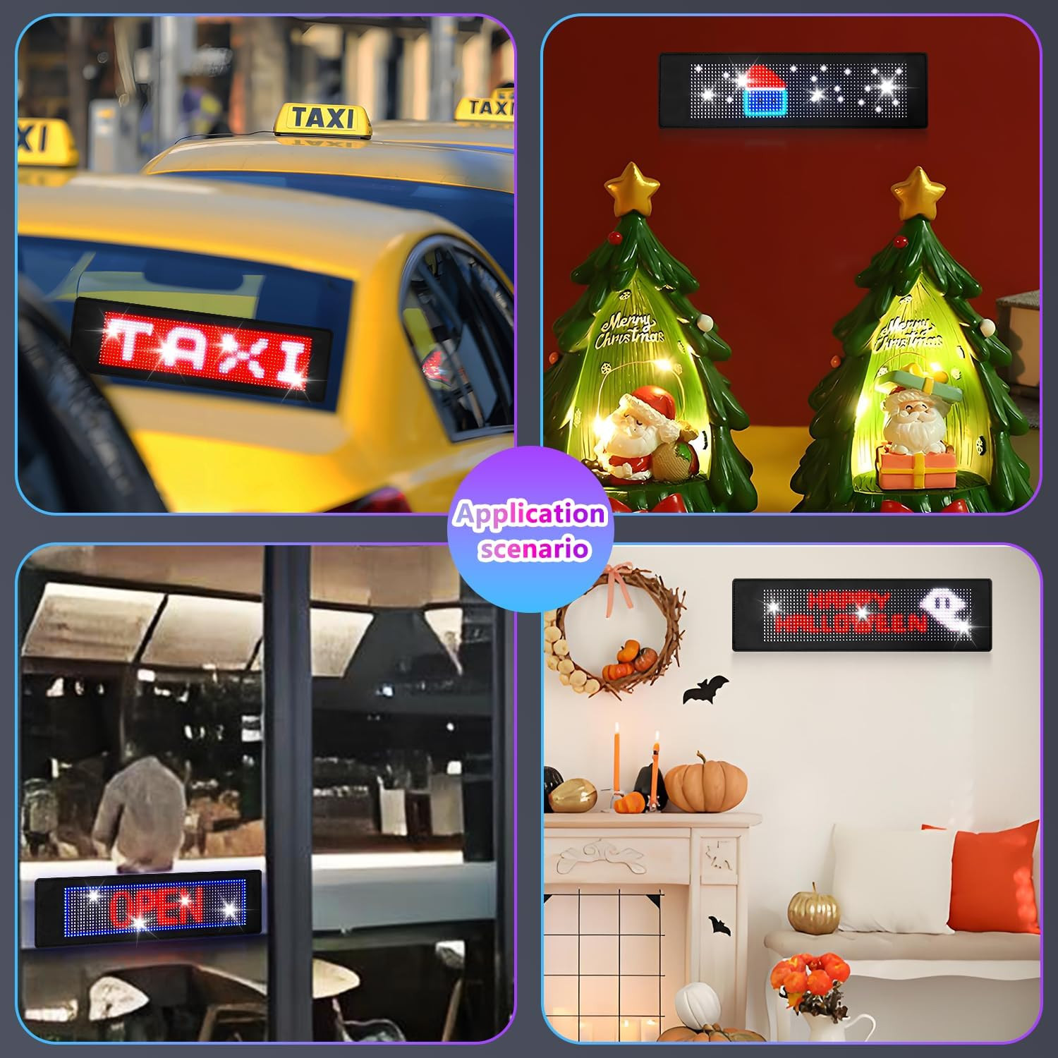 Programmable 15 » LED Sign with Bluetooth Control – Bright Scrolling Text & Anim