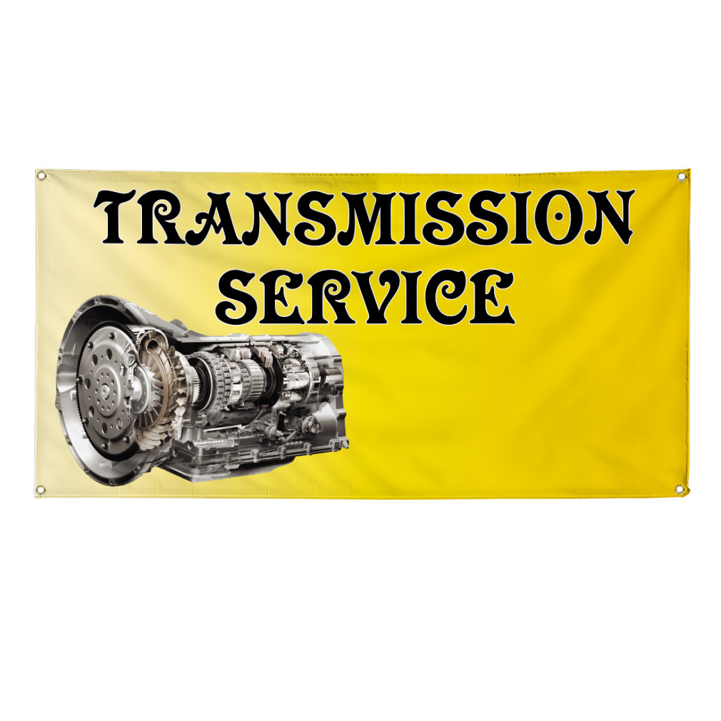 Vinyl Banner Multiple Sizes Transmission Outdoor Advertising Printing Automotive