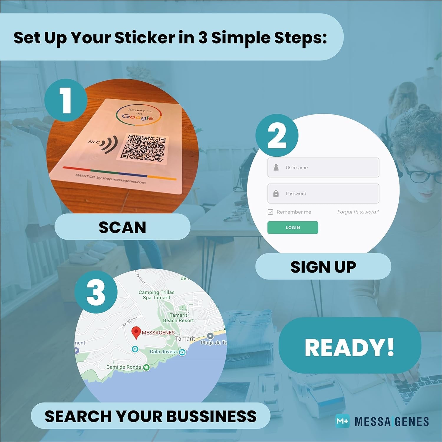 Messagenes Us On Qr Code Smart Qr Code And Nfc 2 4.72 X 3.15 Link Whenever You