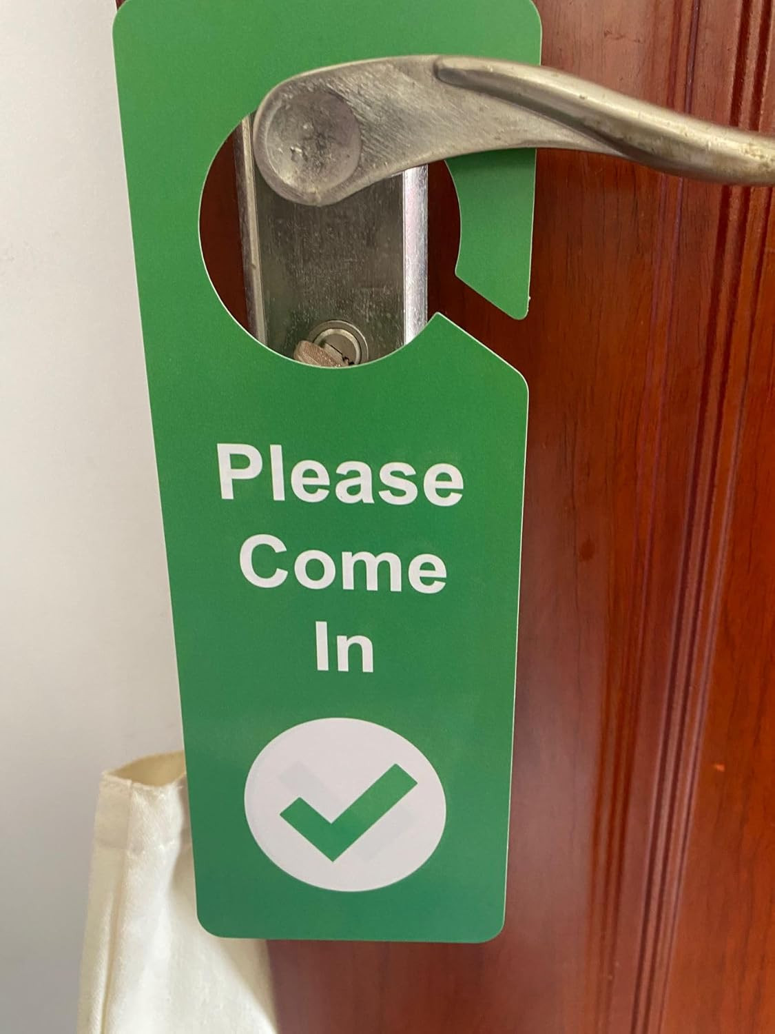 8 PCS 3.5X9.5 » Door Hanger Tags Sign Office Work in a Meeting Do Not Disturb Aw