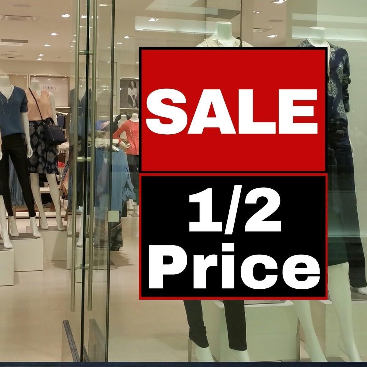 Sale 1/2 Price | Full Color Vertical Vinyl Display Banner with Grommets