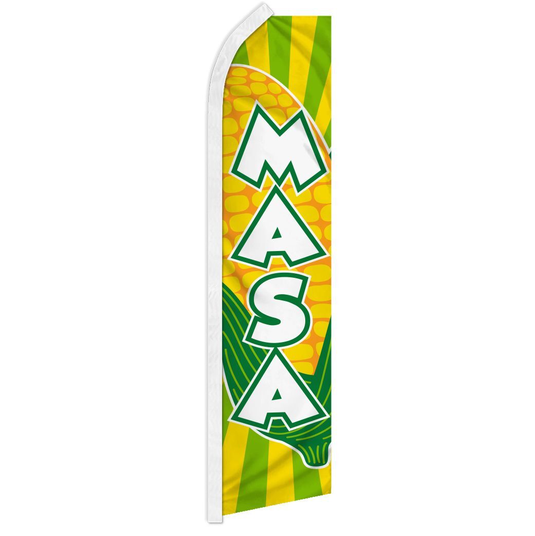 MASA advertising super flag polyester banner sign *POLE NOT INCLUDED*