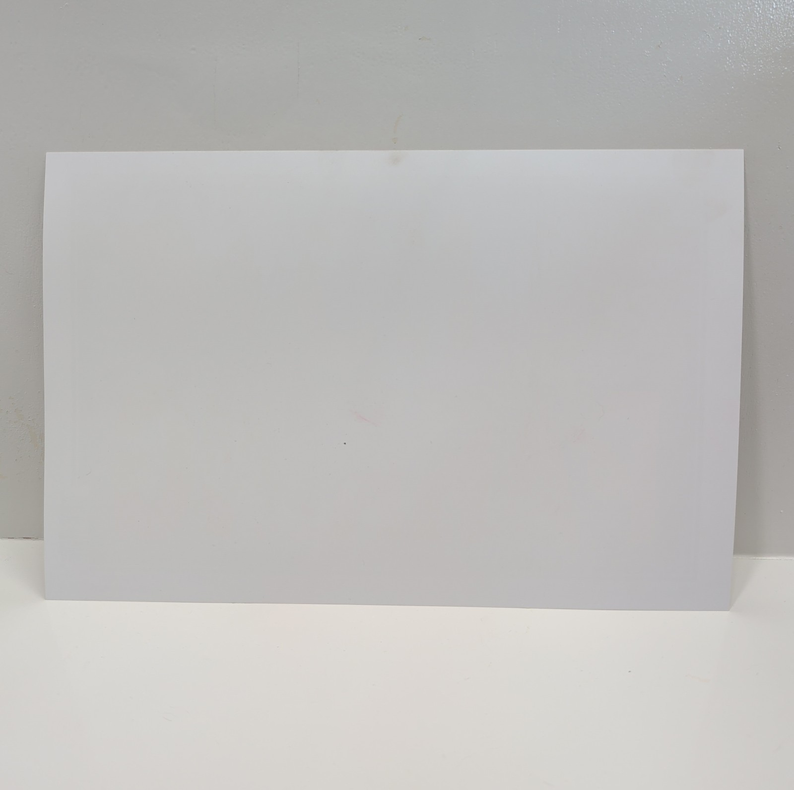 Hillman No Parking Sign Plastic 8×12 Inch Red Black White NOS 839902