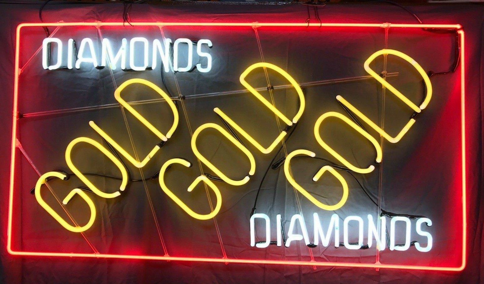 Buy Sell Scrap gold diamond pawnshop jewelry store sign – DIAMOND GOLD neon sign
