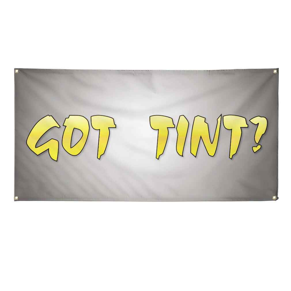Vinyl Banner Multiple Sizes Got Tint Outdoor Advertising Printing C Outdoor