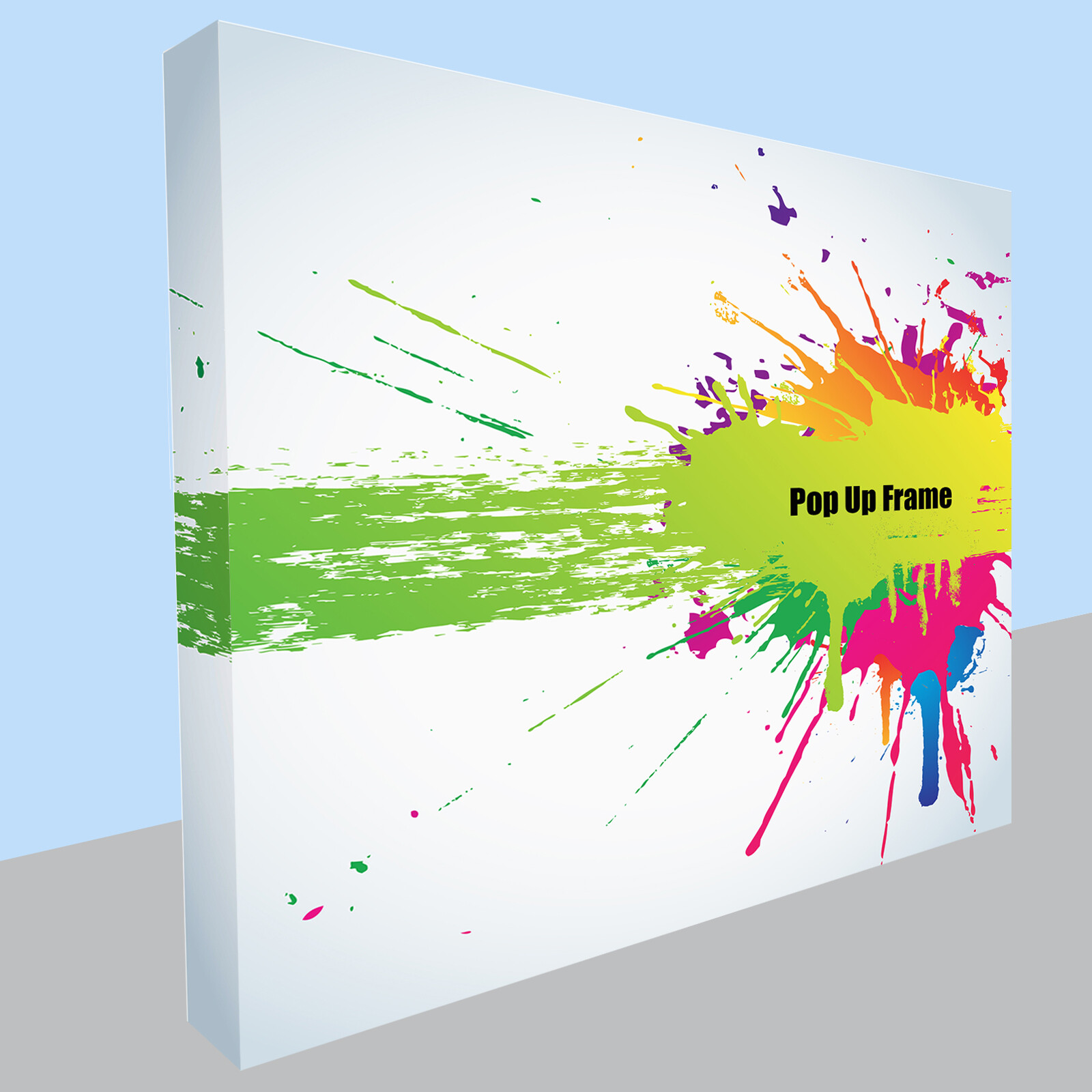 Tension Fabric Graphics for Backdrop Booth Frame Pop Up Display Stand
