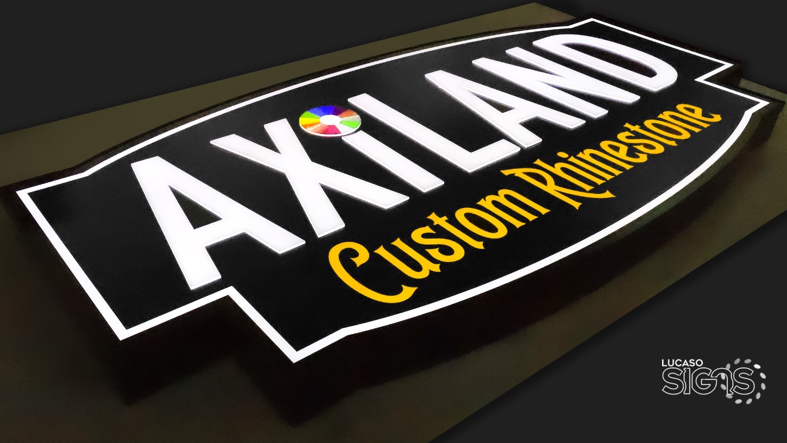 Custom Cloud LED Illuminated Logo Sign – Backlit Channel Letters, 4–20 sq ft