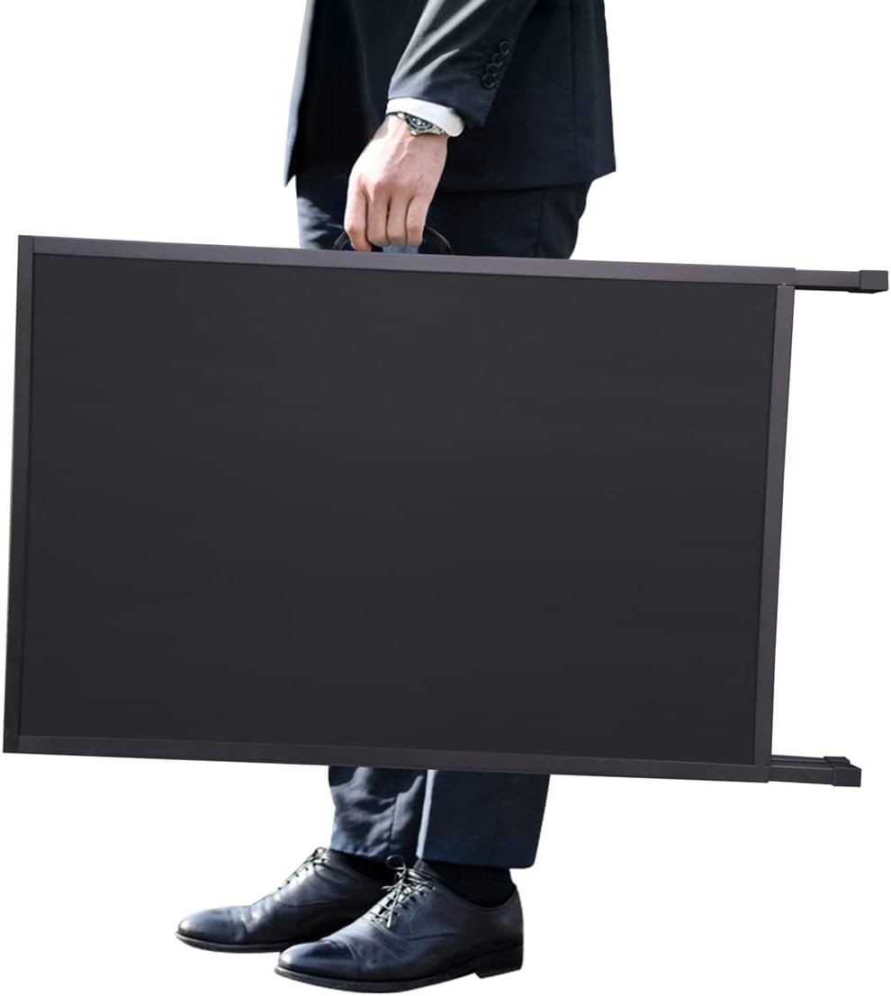 Heavy Duty Slide-in Folding Sandwich Board A-Frame Sidewalk Sign 24×36 Inch