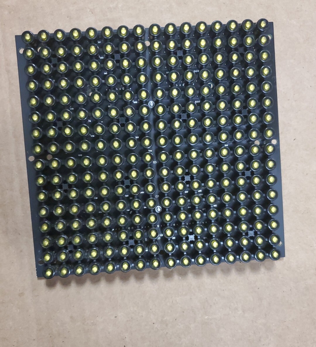 Optec 6&Prime;x6&Prime; Led Tile Panel with Driver pcb Board module 41DBMP16161201.20