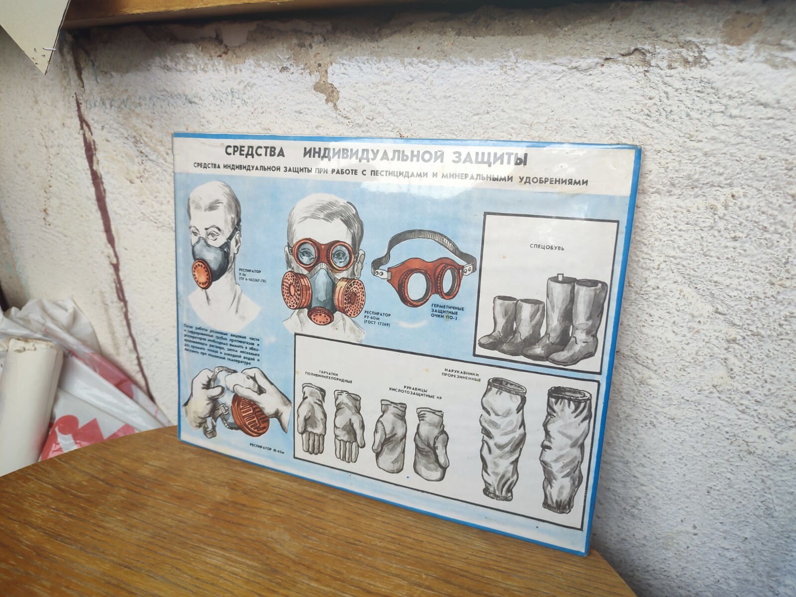 personal protective equipment original poster sign