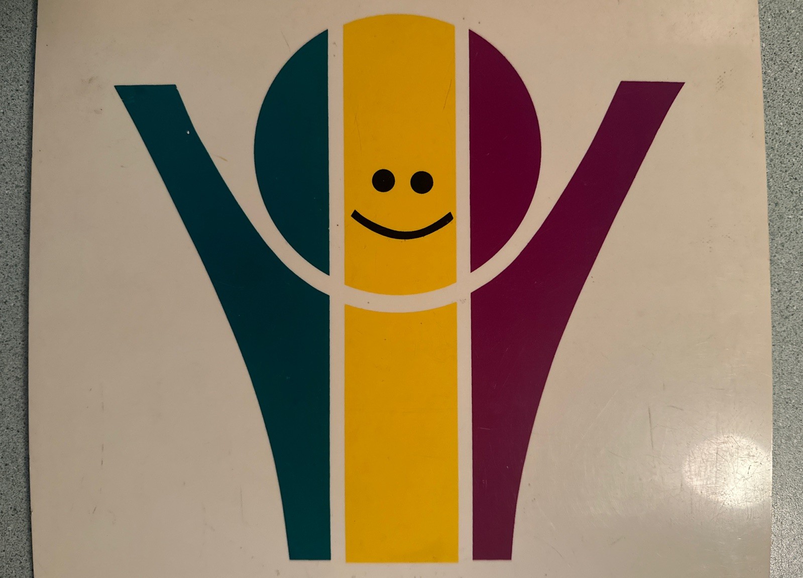 RARE ORIGINAL VTG New Orleans Mardi Gras Cleanup Sign 1980s Tulane University