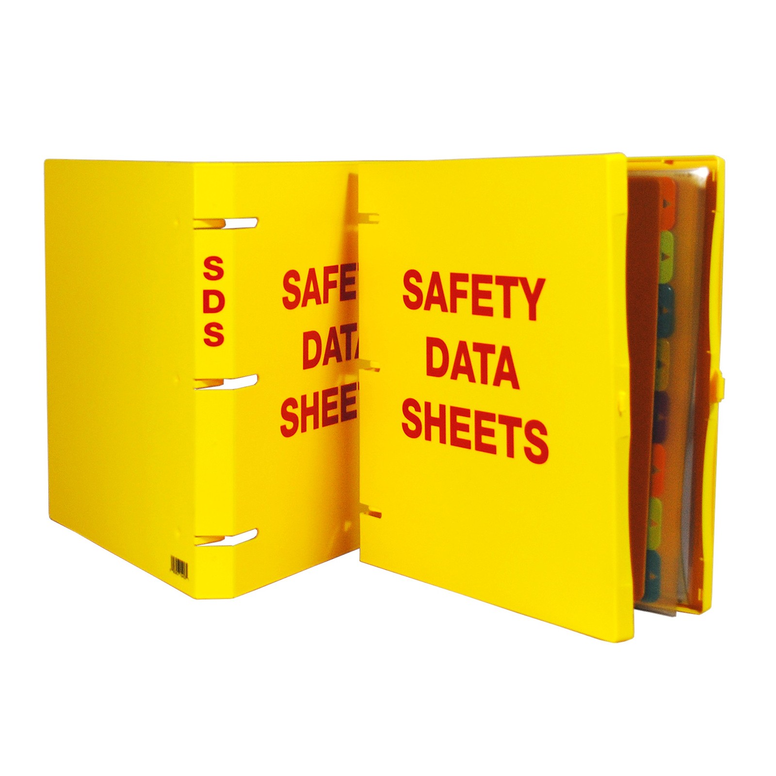 UniKeep Safety Data Sheets (SDS) Binder – 1.0 Ring Capacity, (3 Poly Rings)