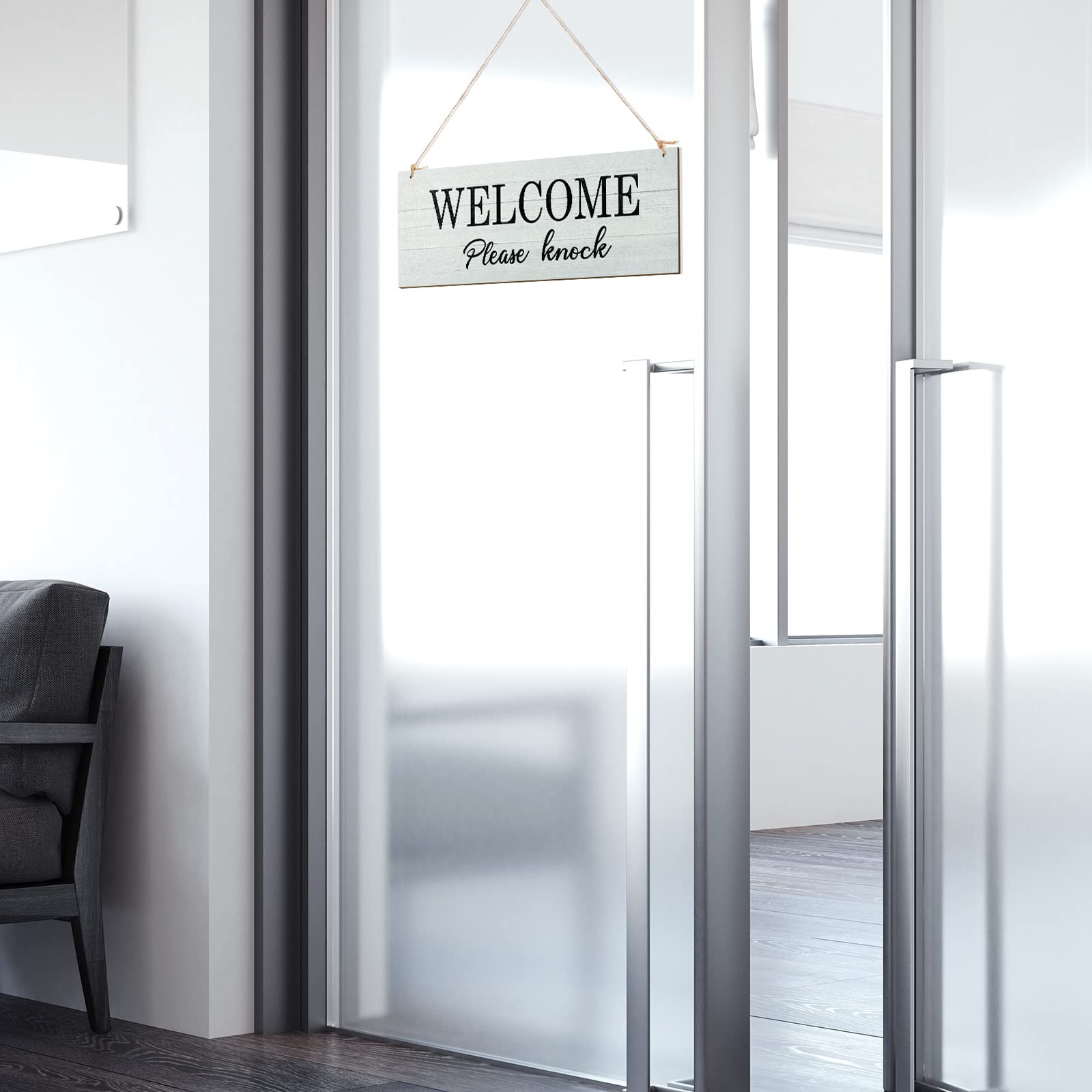 1 Piece in a Meeting Sign for Office Cubicle Door, Double-side Meeting in Pro…
