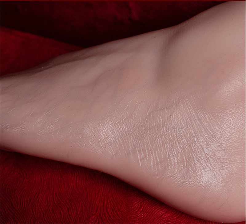Lifelike Silicone Female Foot Model Mannequin Display Feet Length 250MM EU41 Set