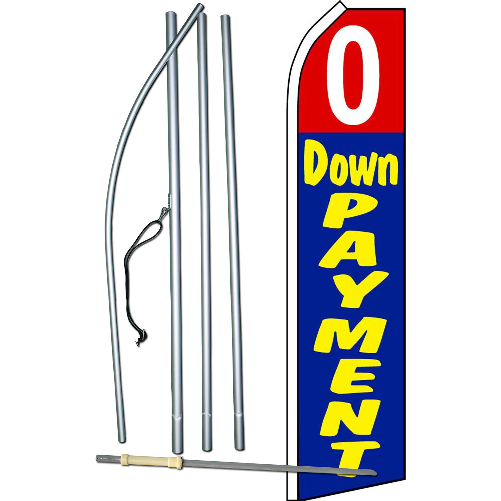 0 Down Swooper Flag Kit