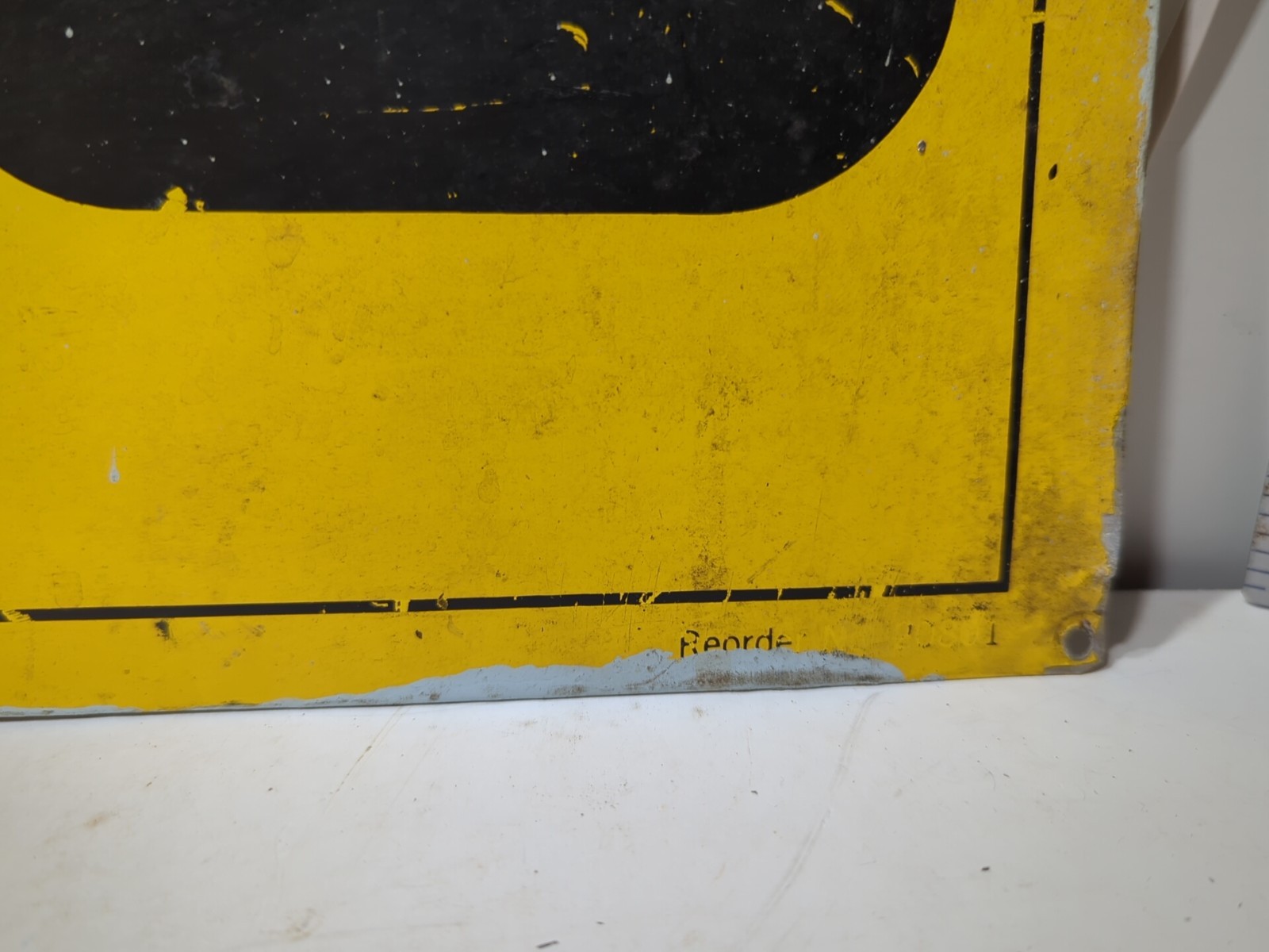 ✨11⅜in x 19in✨Mancave Metal Sign « Caution: Eye Protection Required In This Area »