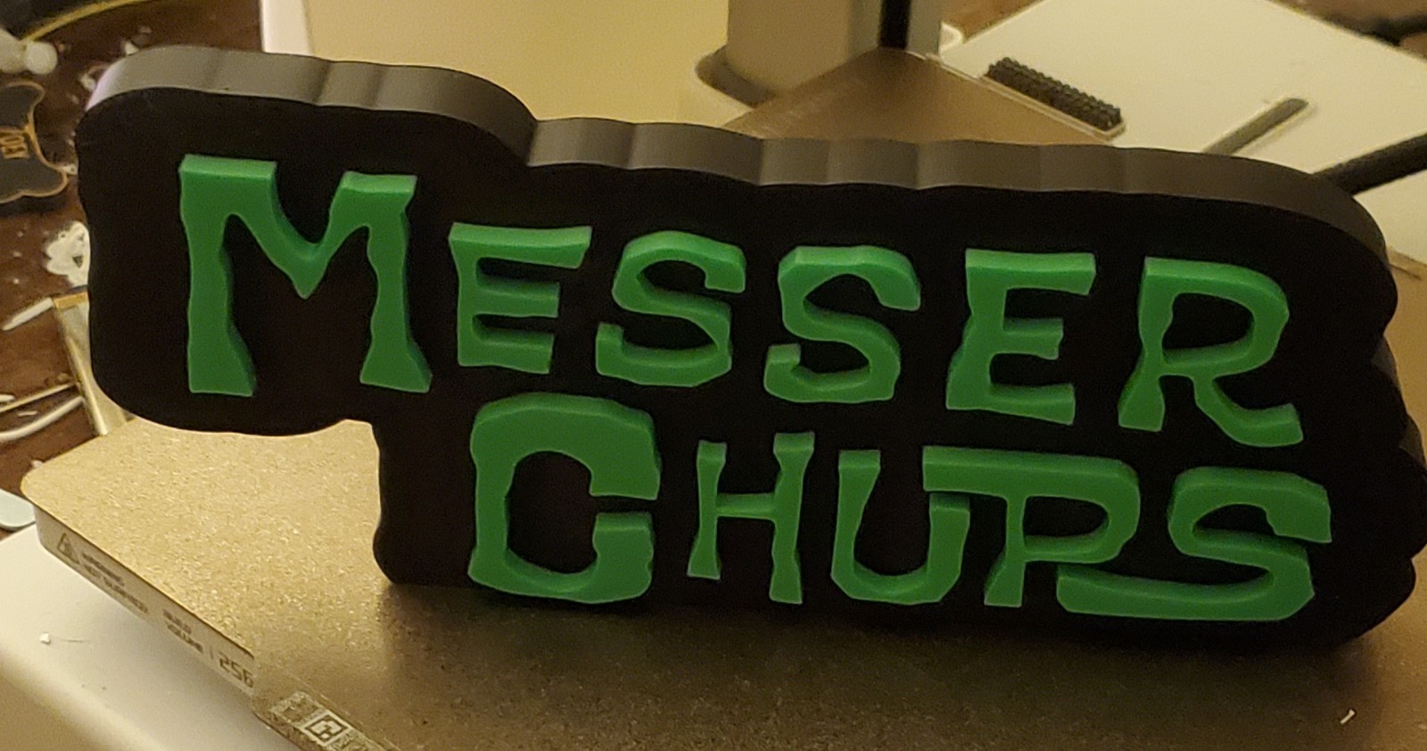 Personalized Desk Plate | Custom 3D Printed Name Sign | Unique Gift