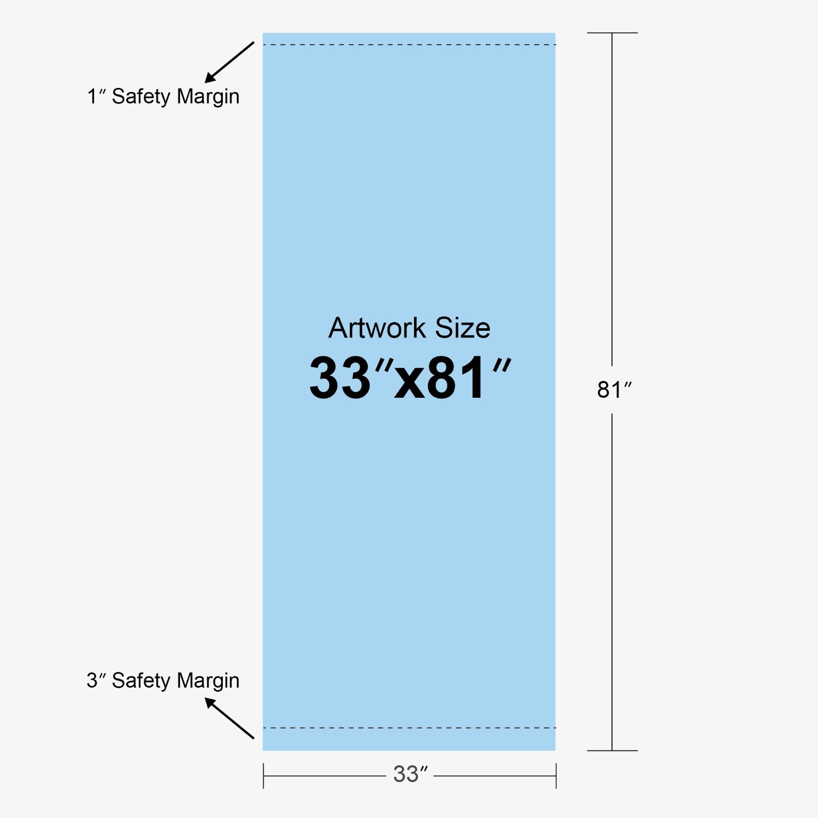33&Prime;x81&Prime; – Custom Premium Retractable Banner with stand For Events – FREE DESIGN