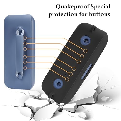 Geekria Silicone Speaker Case Compatible with Bose SoundLink Max Protective