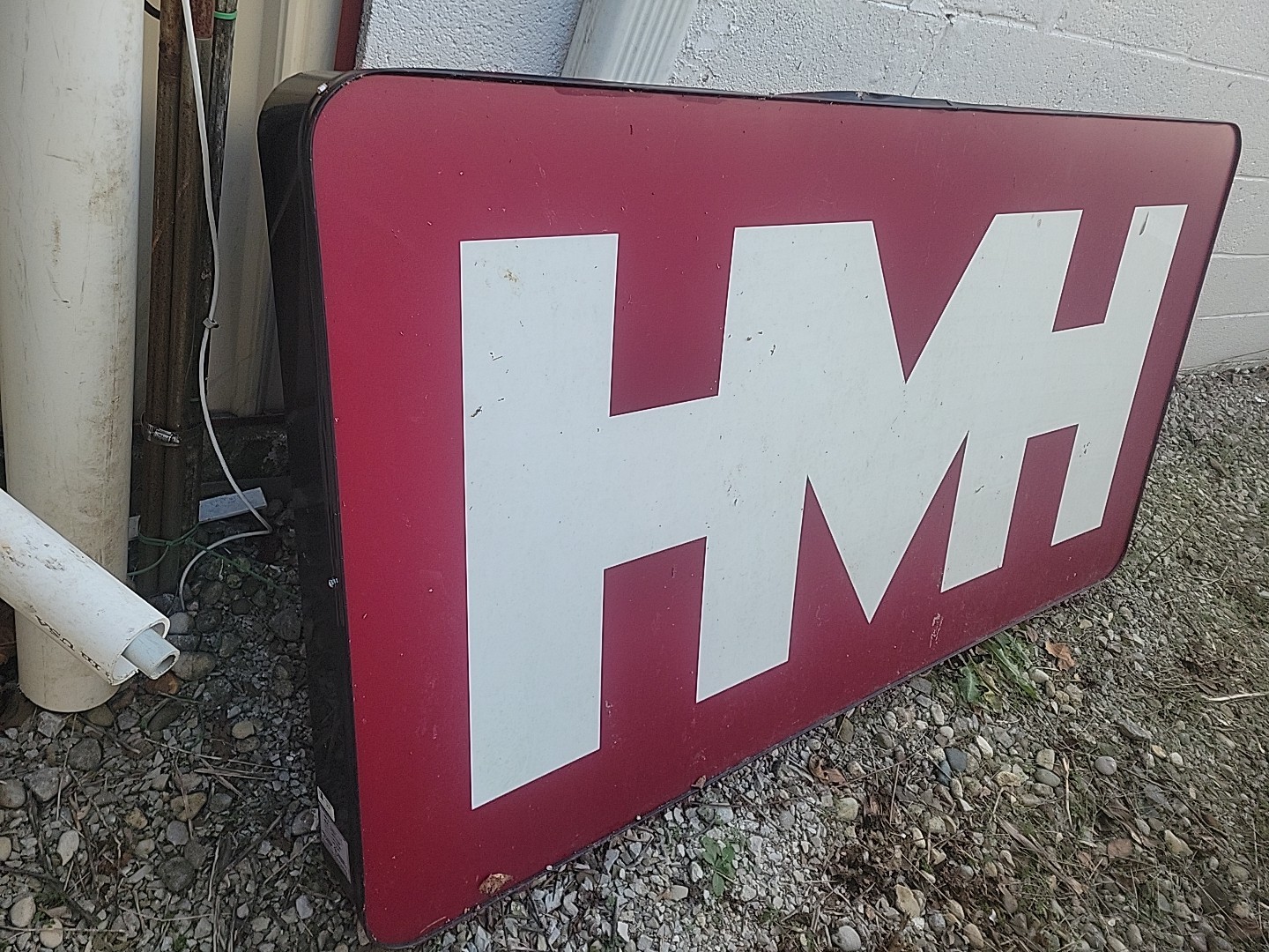 Stranger Things Hawkins Memorial Hospital Illuminated Light Sign 68&Prime; X 36” HMH