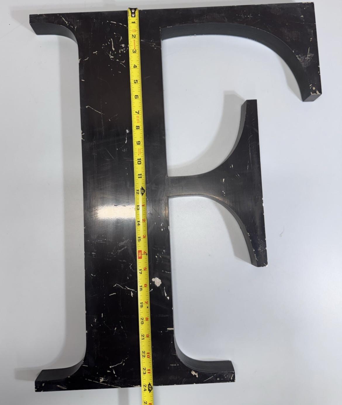 Gemini Inc 24” Cast Aluminum Architectural Letter Sign Black Commercial Letters