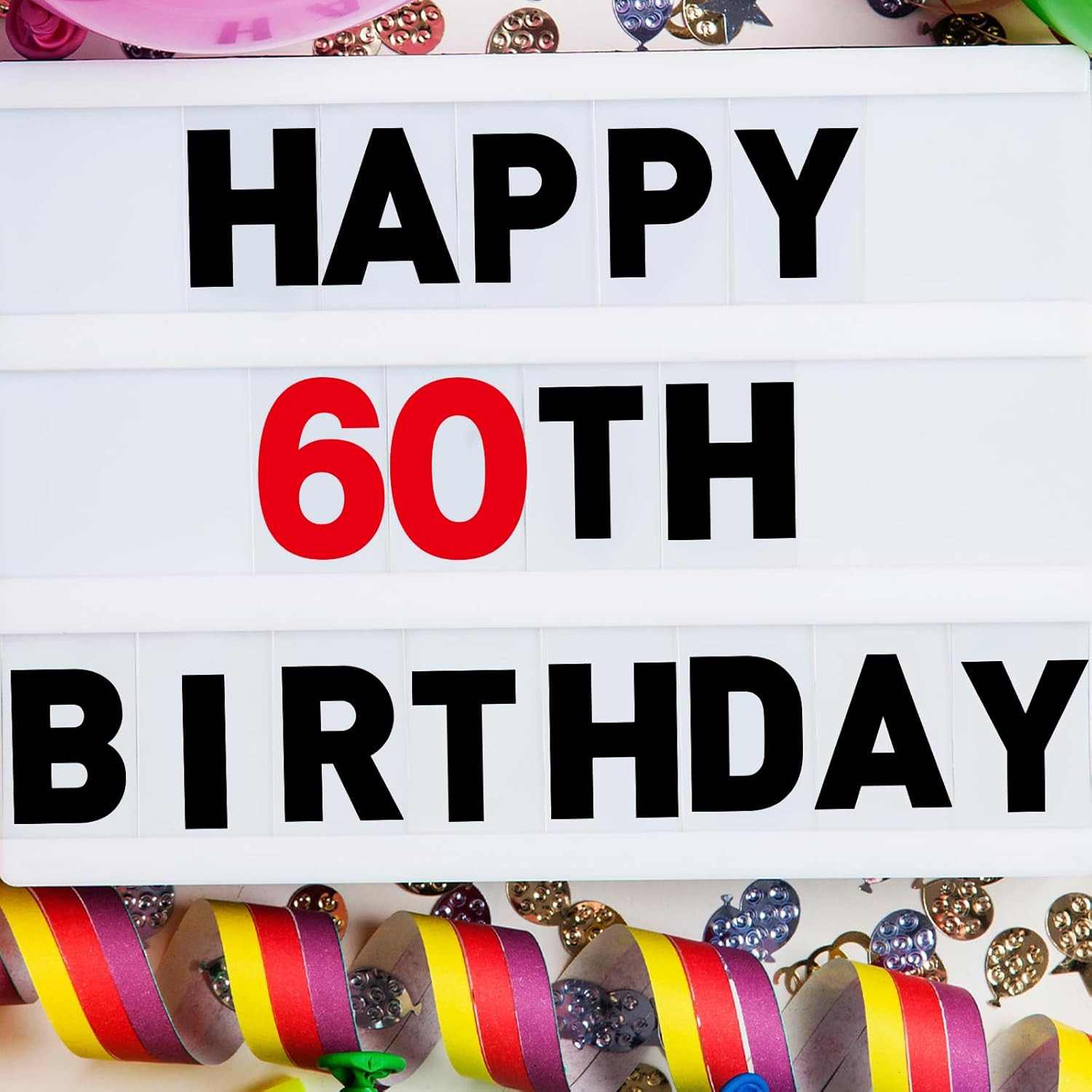 300 Pcs Sign Letter Printed on Marquee Flexible Outdoor Black Portable Sign Boar