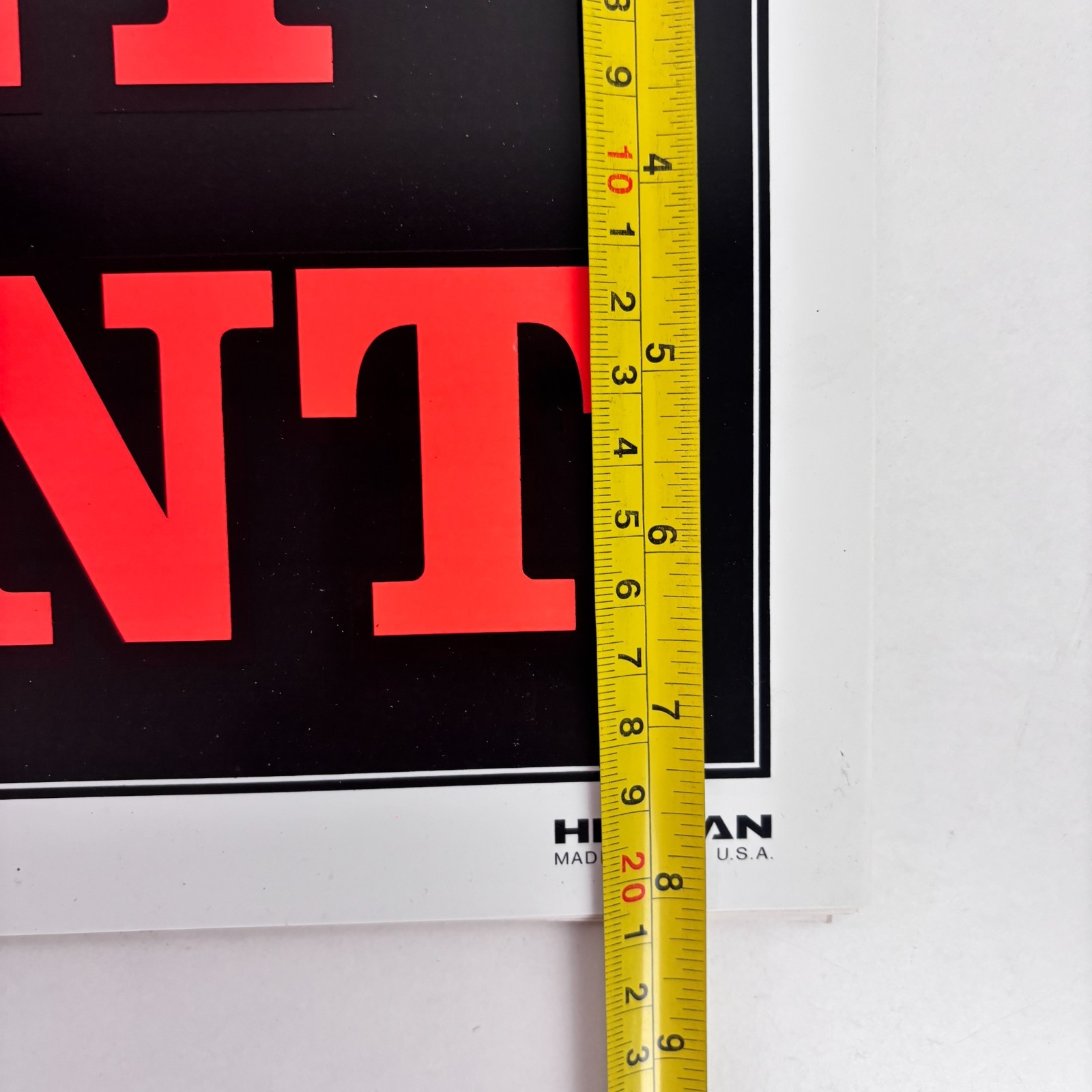 Various Hillman 8 x 11.5&Prime; Plastic Signs: For Rent Apartment, House For Rent..ect