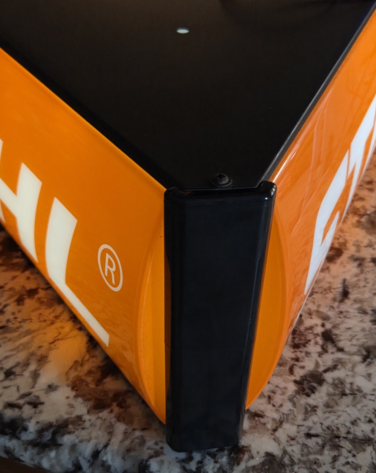 Commercial DEALER STIHL 3 SIDED LED ILLUMINATED STORE SIGN 21&Prime;X21&Prime;X21 AND 8.5&Prime;