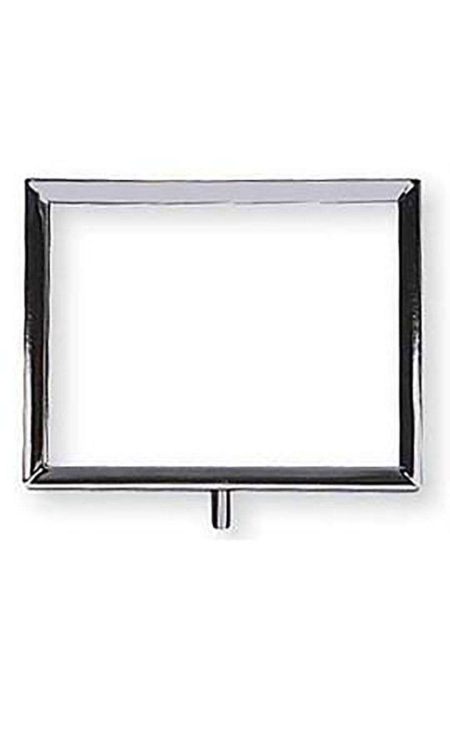 SSWBasics Small Stem Mount Metal Sign Holder 5 1/2&Prime;W x 7”H- Clothing Rack…