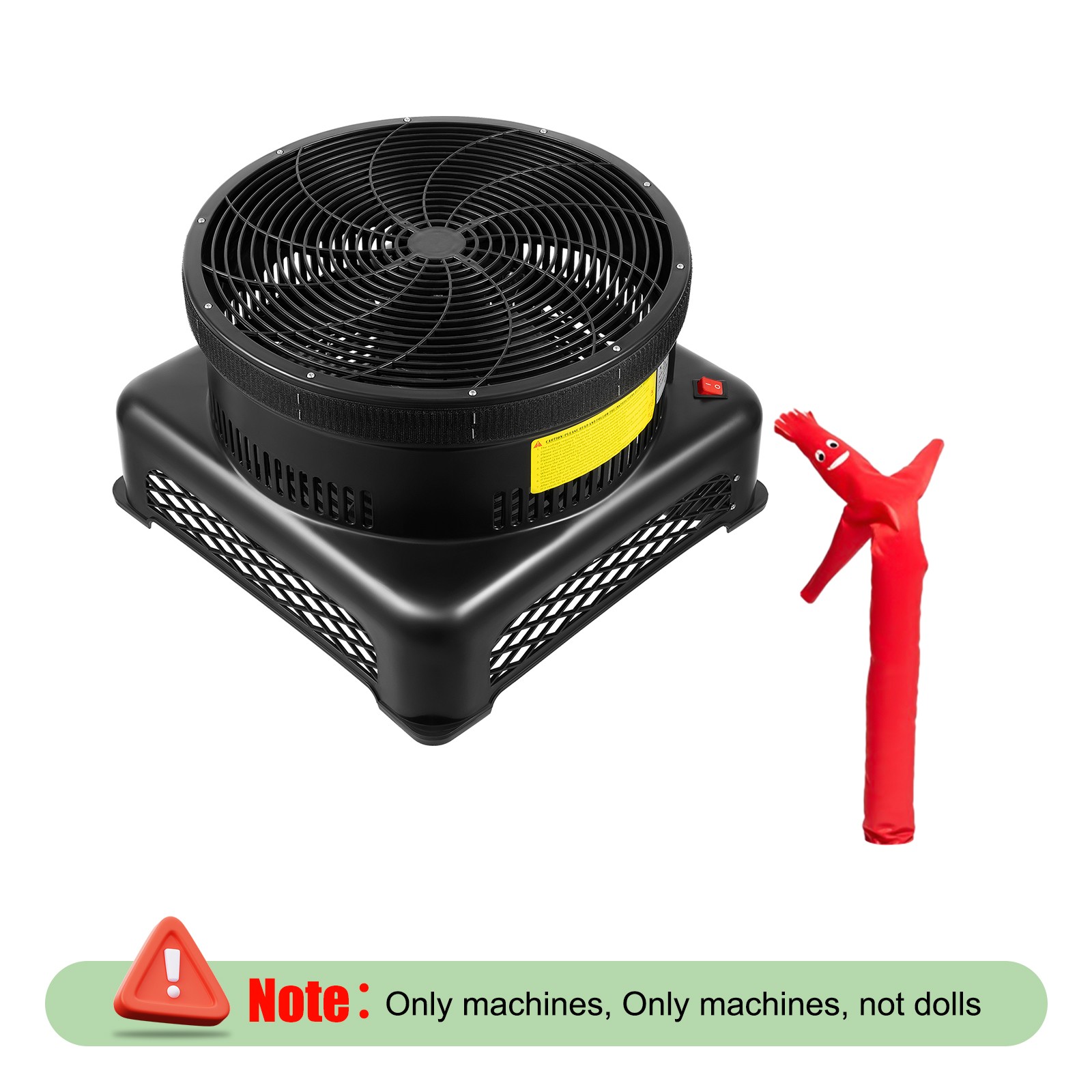 750W 1HP Inflatable Blower Air Blower Fan For Air Tube Puppet Dancer Wind Tube