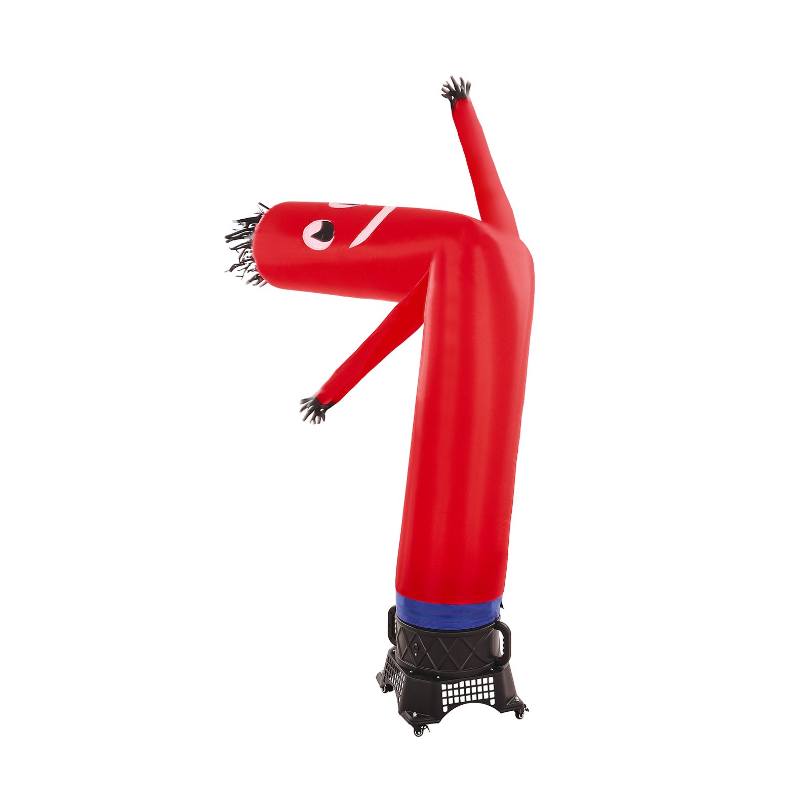 Uimoso 10 ft Wacky Waving Inflatable Tube Man with 9/10 HP Blower Fan