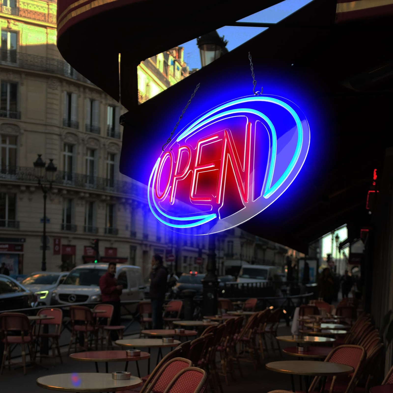 Large LED Neon Open Sign 32&Prime; Bright for Restaurant Store Bar Market Shop Light