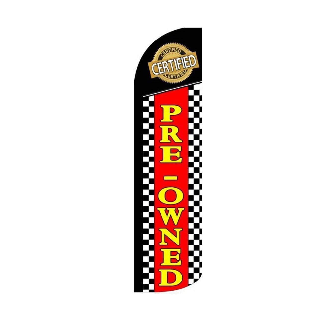 Pre Owned Swooper Flutter Feather Flag | 3ft W x 11.5ft Tall