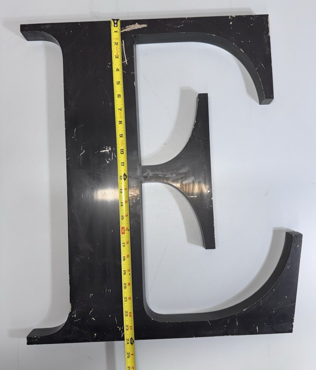 Gemini Inc 24” Cast Aluminum Architectural Letter Sign Black Commercial Letters