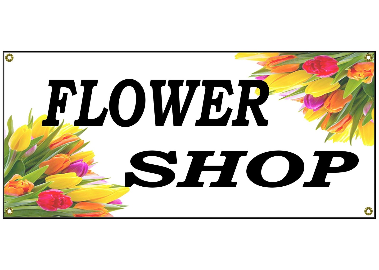 Rogue River Tactical Flower Shop Banner Retail Store Business Sign 36&Prime; By 15&Prime;…