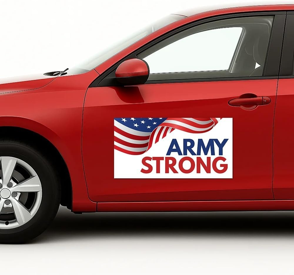 Reusable Magnet Sticker for Vehicle Military & Veterans 2Pcs Car Magnetic Sheets