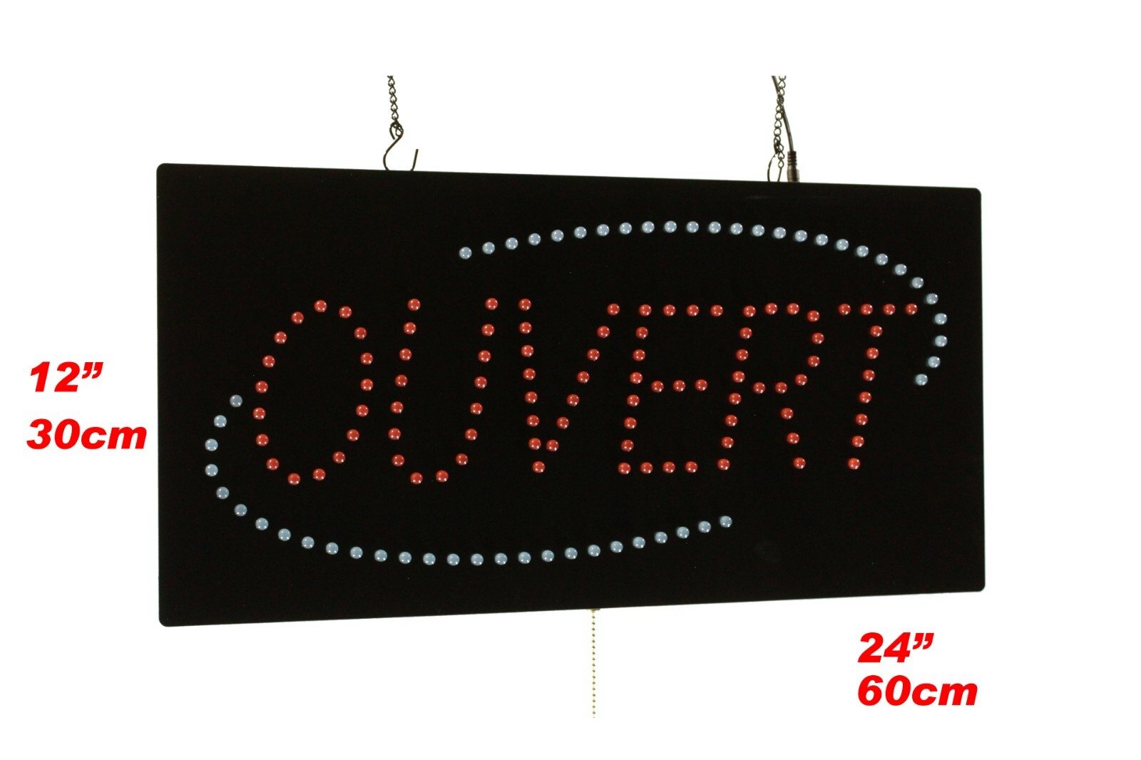 Ouvert sign Neon Sign Open Sign in French Store Sign Business Sign Window Sign