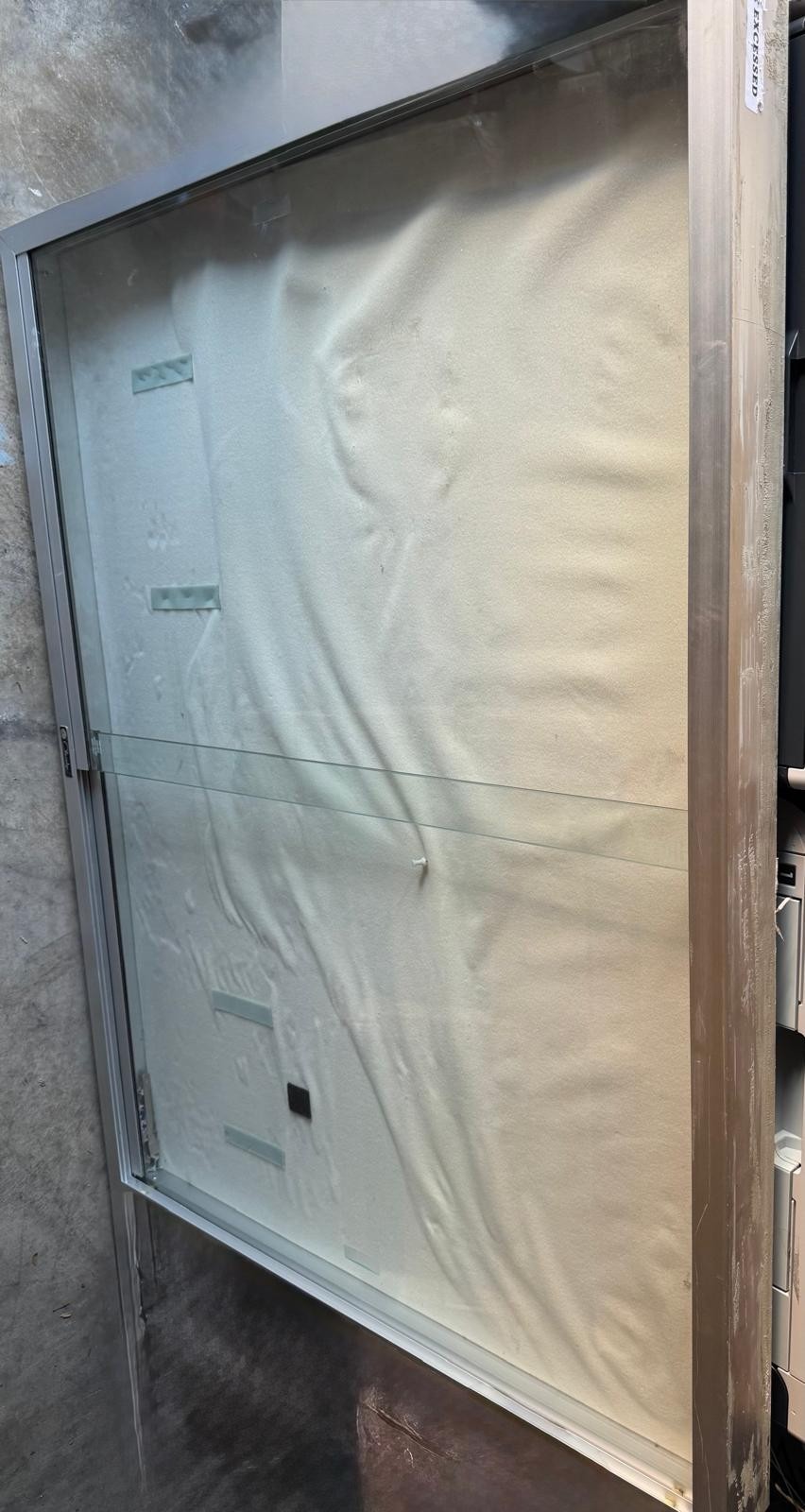 48&Prime;x36&Prime; Alluminium Frame bullentin board with 2 sliding door