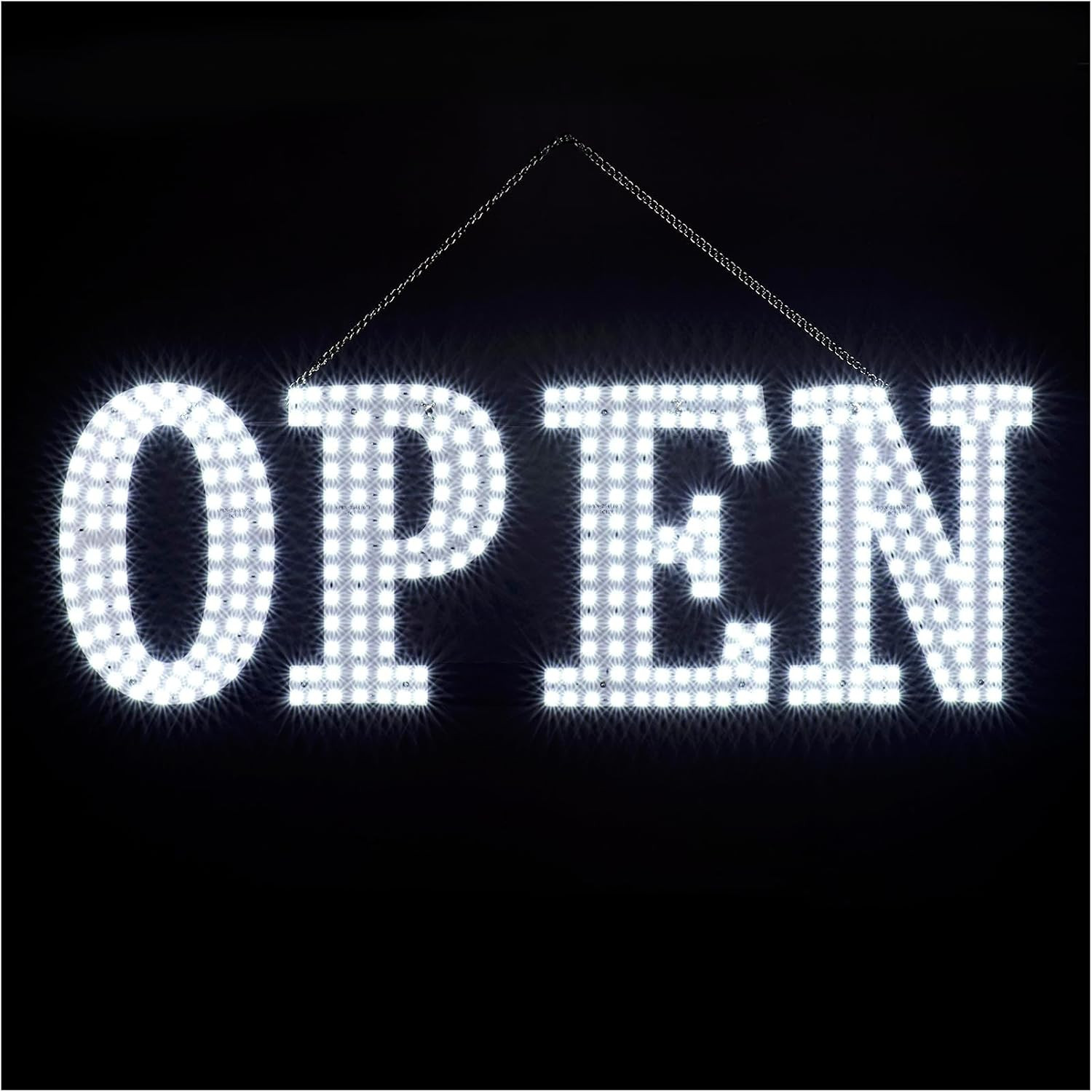 40&Prime;X14&Prime; Extra Large LED Open Signs for Business with Remote Controlled, 10 Leve