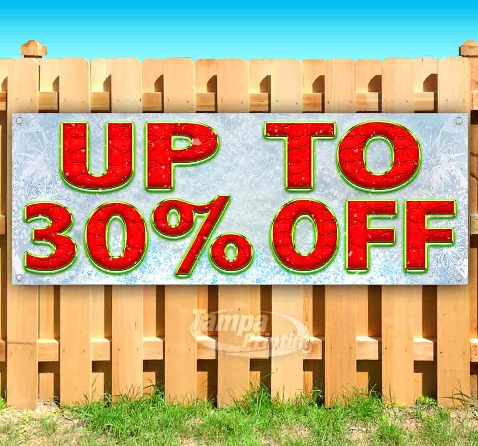 UP TO 30% OFF Advertising Vinyl Banner Flag Sign Many Sizes Available CHRISTMAS