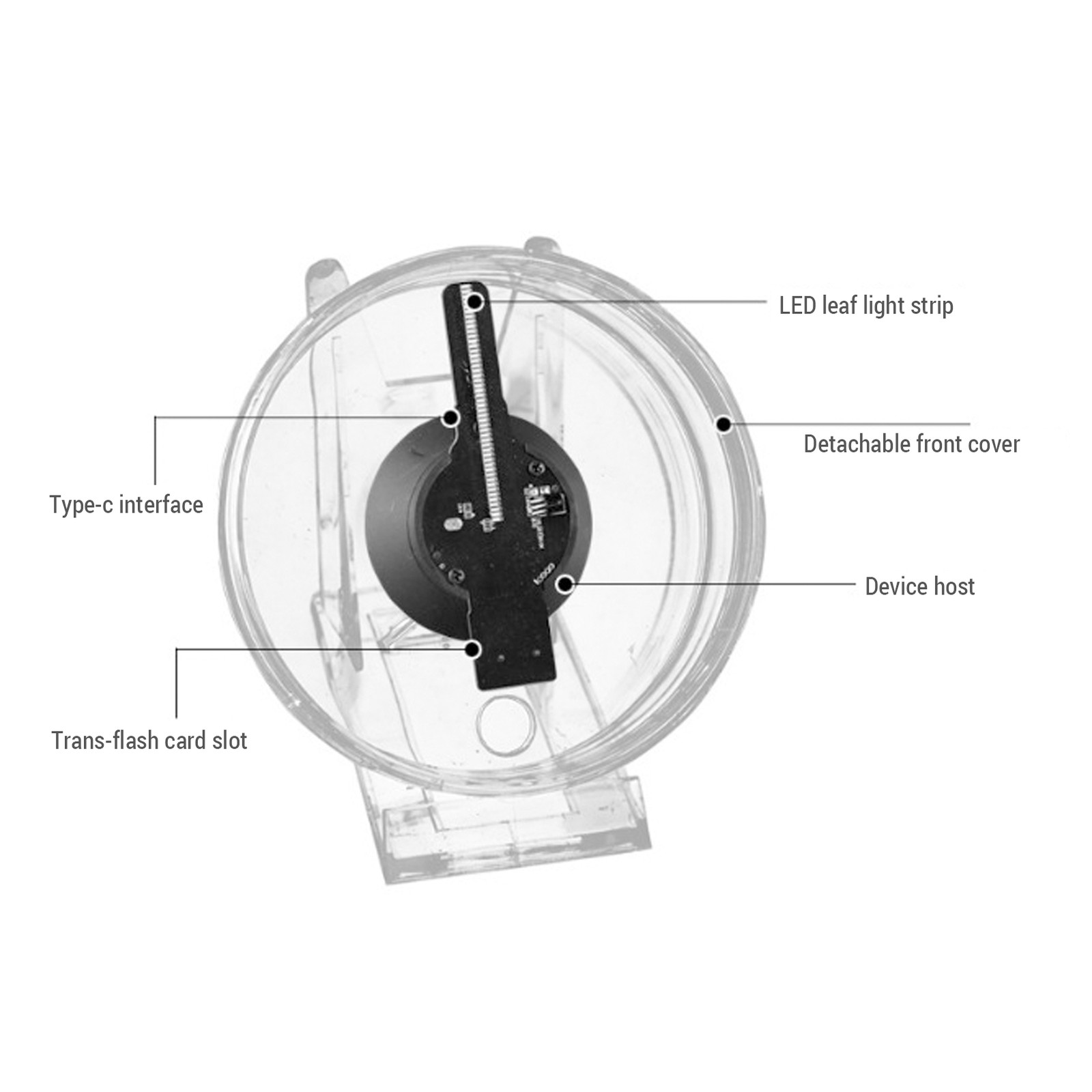 3D Hologram Fan 11cm LED Holographic Projector Advertising Machine PGCF