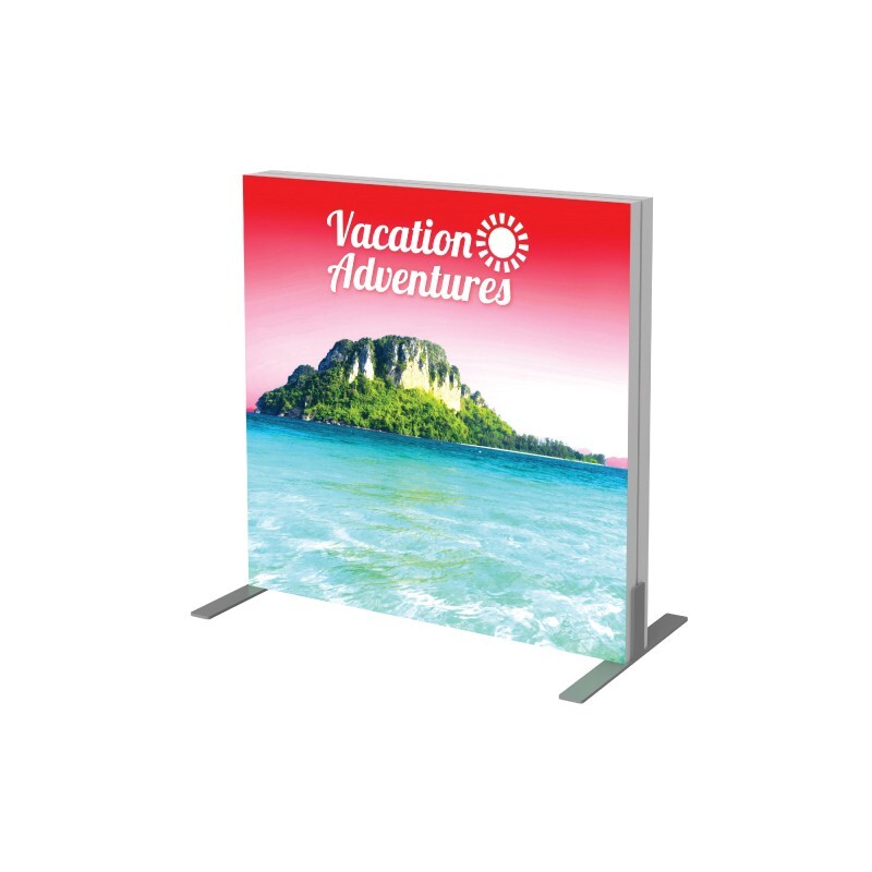 4ftx8ft Customization Double-sided LED Light Box Frameless SEG Fabric LightBox