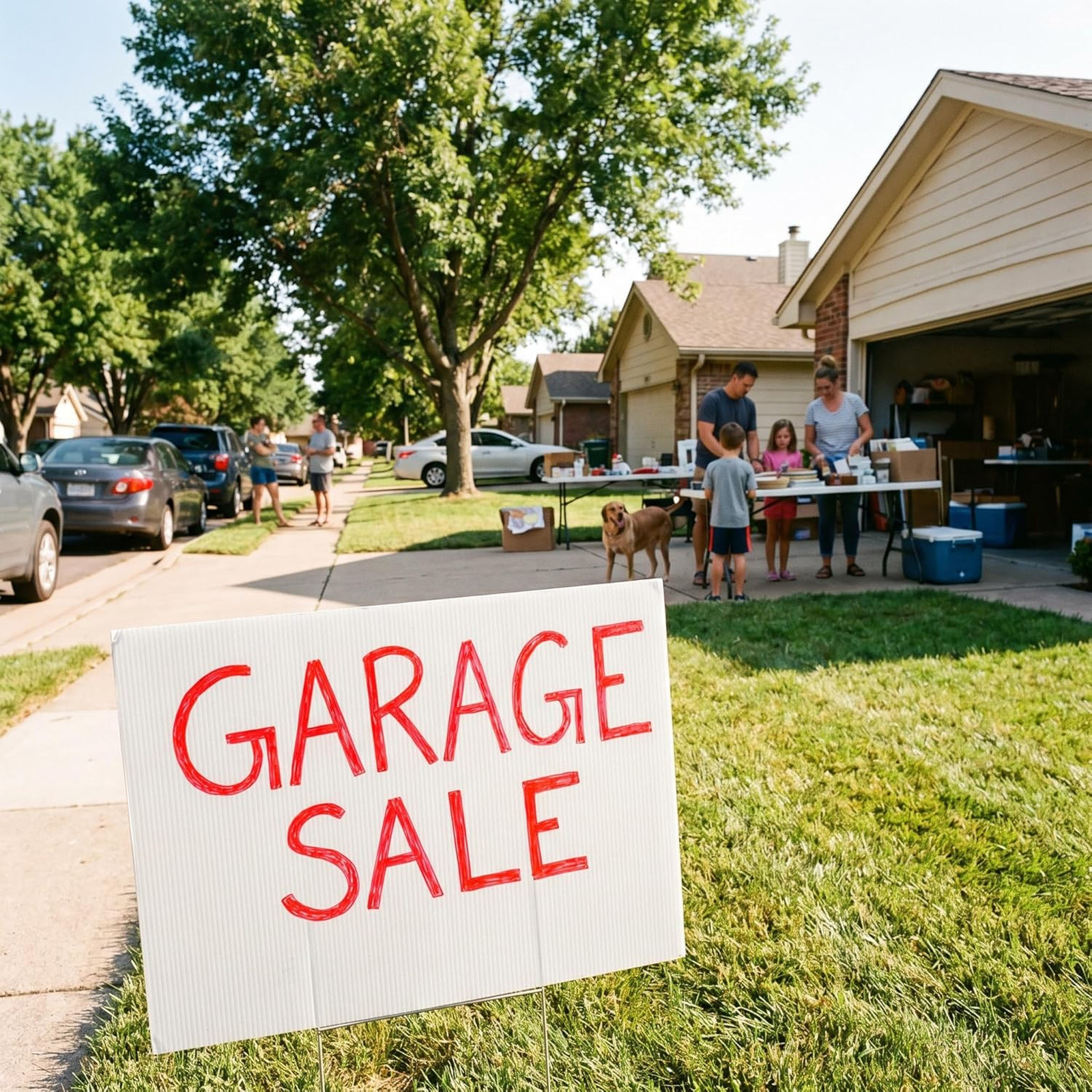 20 Pack Yard Signs Large 18×24 Inches Corrugated Plastic Boards for Garage Sale
