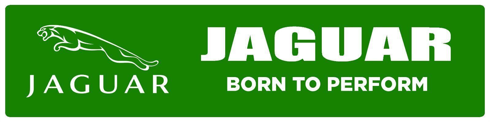 Jaguar | Branded Premium Decorative Display Sign | 6&Prime;h x 24&Prime;w