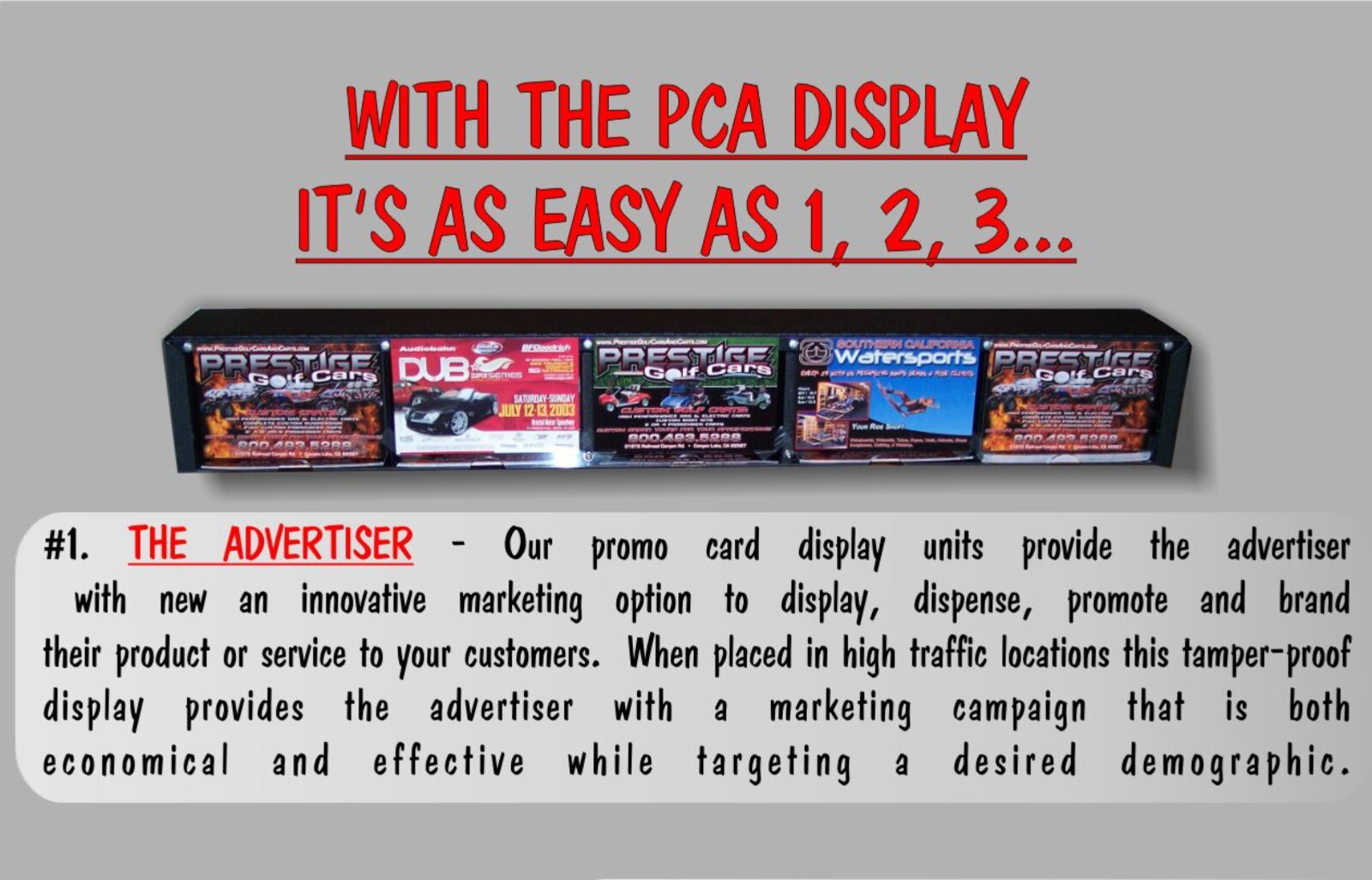 Advertising Display Units Make $30k+ Selling Ad Space in your Business Location