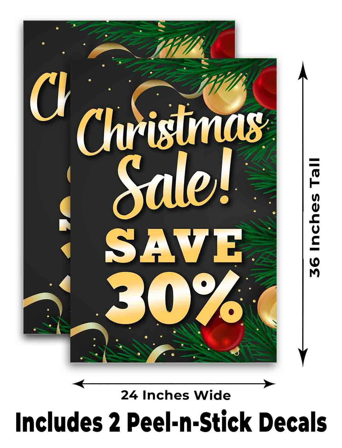 CHRISTMAS SALE SAVE 30% Signicade 24×36 A Frame Sidewalk Sign Double Sided