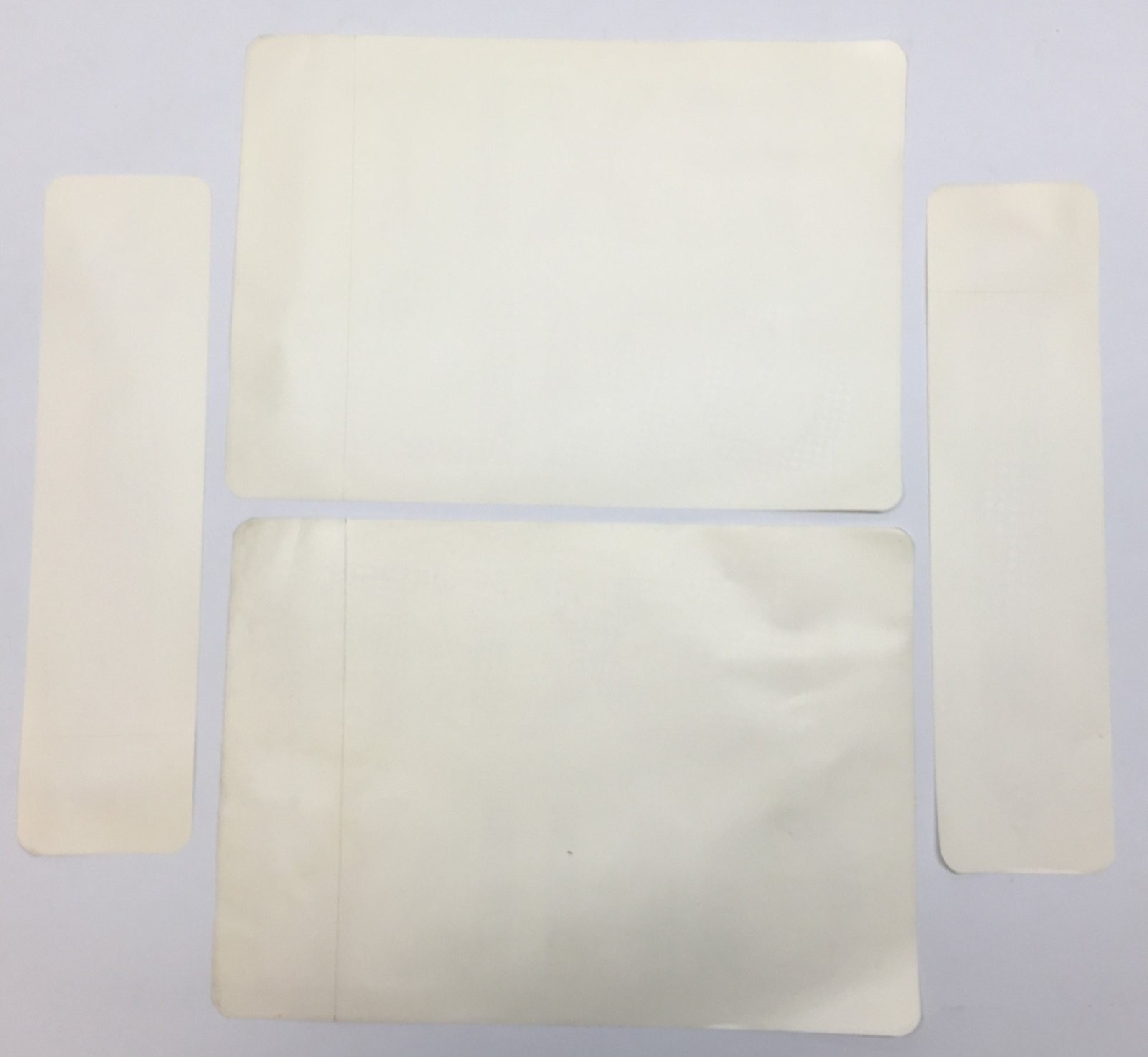 Unbranded White/Red 14&Prime;x10&Prime; &lsquo;Exit Only&rsquo; Sign(2) with Arrows(2) Adhesive Back NOS